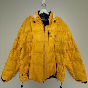 Vintage Ralph Lauren Polo Sport  Hooded Down Puffer Jacket Mens Size XL